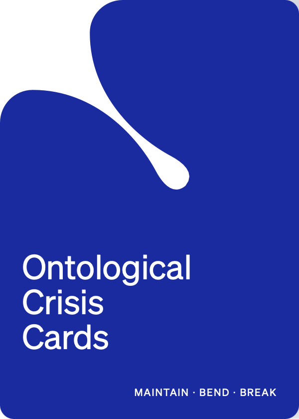 Ontological Crisis Cards, deck cover
